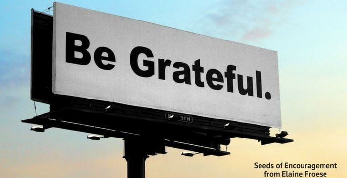 Be Grateful