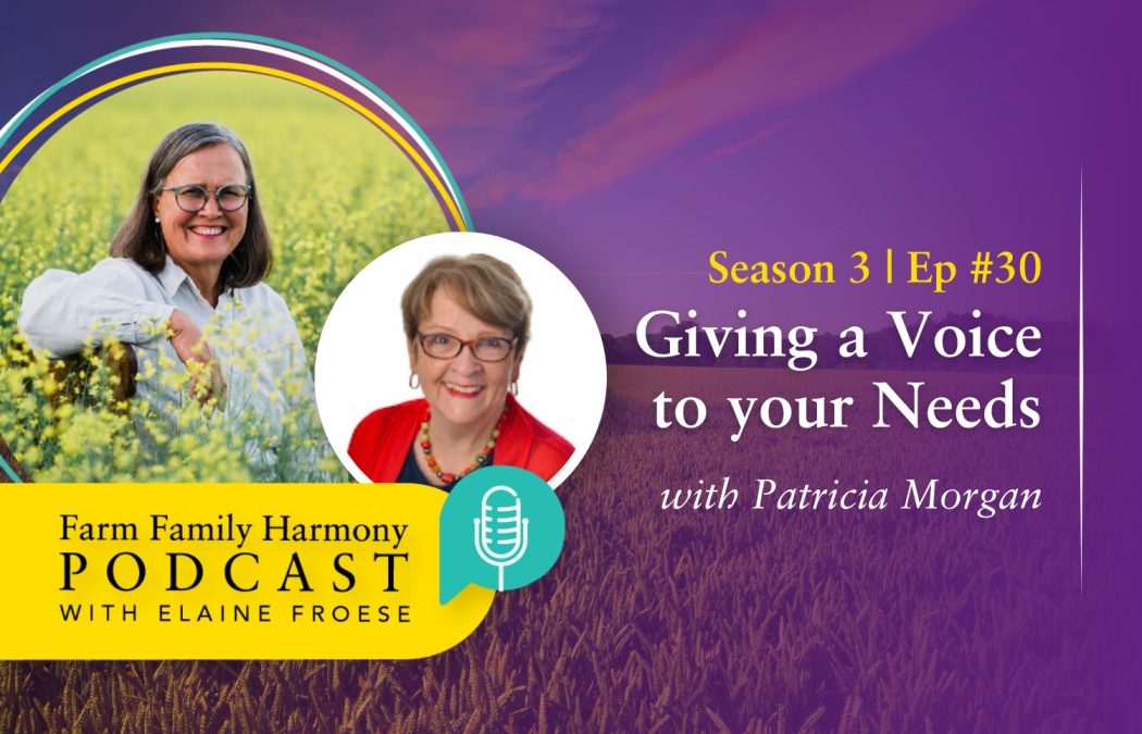 30: Giving a Voice to Your Needs