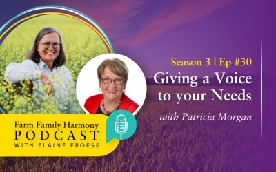 30: Giving a Voice to Your Needs