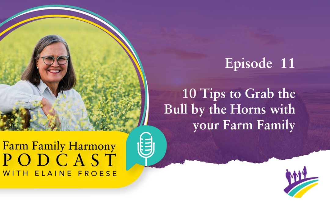11: Ten Tips to Grab the Bull by the Horns with your Farm Family