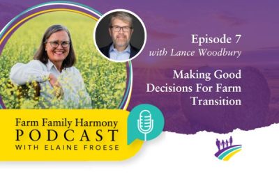 07: Making Good Decisions For Farm Transition with Lance Woodbury