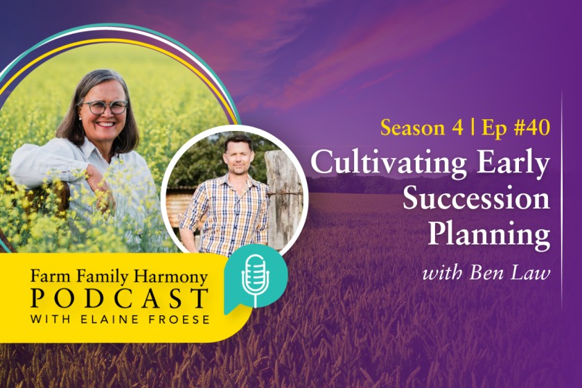 40: Cultivating Early Succession Planning