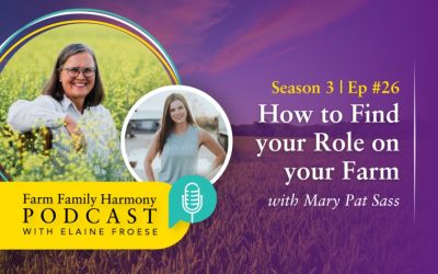 26: How to Find your Role on your Farm