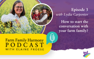 03: How to Get Started in Farm Transition Conversations with guest Lydia Carpenter