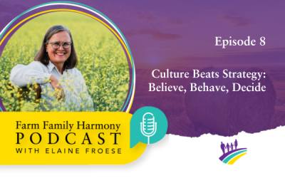 08: Culture Beats Strategy: Believe, Behave, Decide